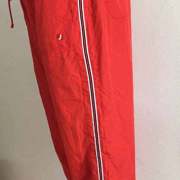 JOY Sportwear Capri Large side Stripes Lined Red - Picture 8 of 8